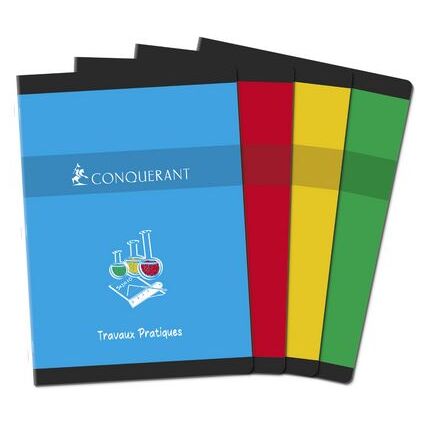 Conquerant SEPT Cahier travaux pratiques, 170 X 220 mm