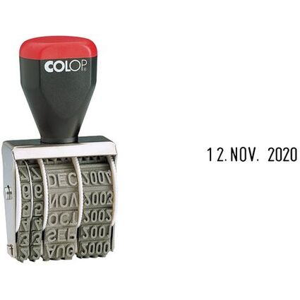 Monate in Buchstaben COLOP 108687 Datumstempel 05000