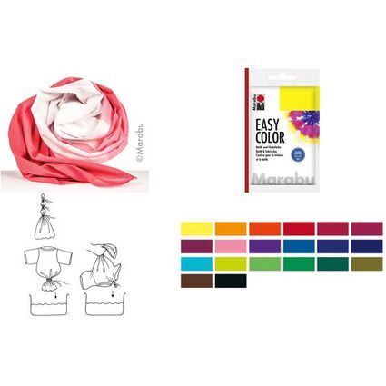 Marabu Batikfarbe Easy Color, 25 g, bordeaux 034