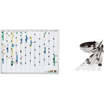 magnetoplan Kalenderstreifen 2025 für Jahresplaner 1241212