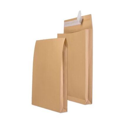 MAILmedia Faltenversandtasche C4, ohne Fenster, wei