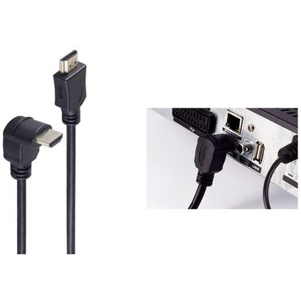 shiverpeaks BASIC-S HDMI Kabel, A-Stecker - gewinkelt