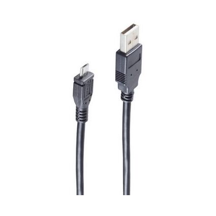 shiverpeaks BASIC-S USB 2.0 Micro Kabel, USB-A - Micro USB-B