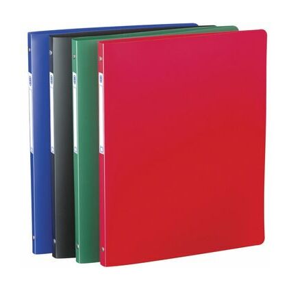 ELBA Ringbuch Standard, 4 Ring-Reimechanik, rot