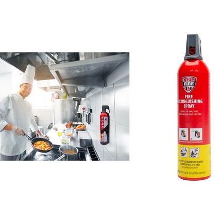 REINOLD MAX Feuerlsch-Spray "STOP FIRE", 2 x 750 g