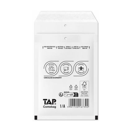 TAP Luftpolster-Versandtaschen COMEBAG, Typ C, wei, 11 g