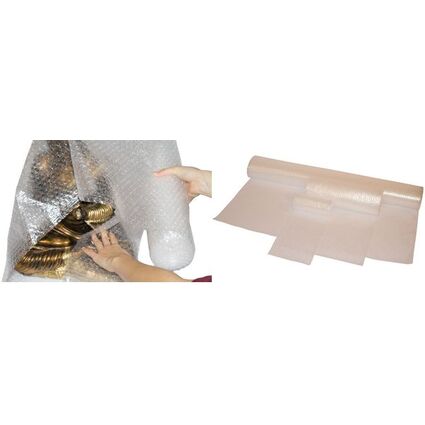 SMARTBOXPRO Luftpolsterfolie, 400 mm x 5 m, 0,060 mm