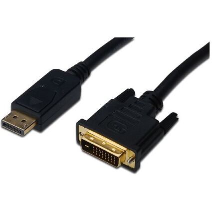 DIGITUS DisplayPort Adapterkabel, DP - DVI-D 24+1, 2,0 m