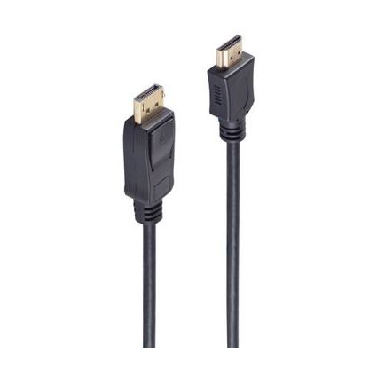 shiverpeaks BASIC-S Displayport - HDMI Kabel, 7,5 m