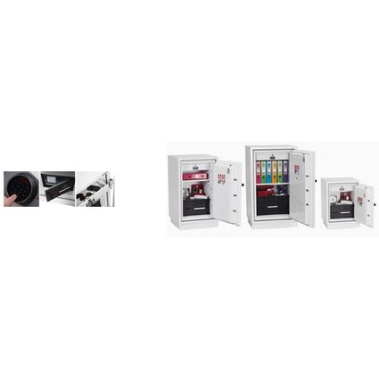 Phoenix Datenschutz-Tresor DATACOMBI DS2504F, signalweiß