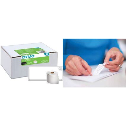 DYMO LabelWriter-Adress-Etiketten, 89 x 36 mm, wei