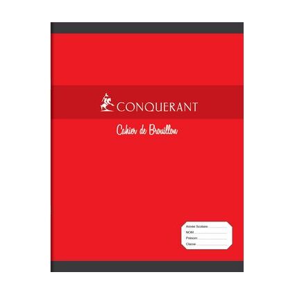 CONQUERANT SEPT Cahier de brouillon, 170 x 220 mm, Seys