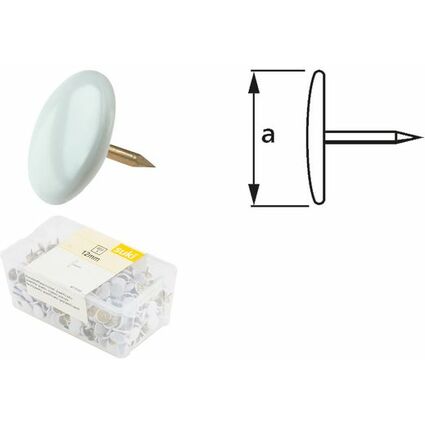 Suki Reissnagel 10 Mm Kunststoff Weiss 6175161 Bei Www Officeb2b At Gunstig Kaufen