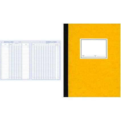 ELVE Piqûre comptable Caisse/Banque/CCP, 240 x 320 mm