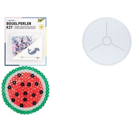 Hama Bugelperlen Steckplatte Motiv Weihnachtsmann Mit 1100 Perlen