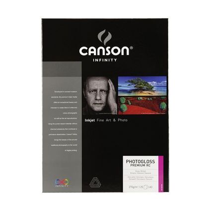 CANSON INFINITY Fotopapier "PhotoGloss Premium RC", A3