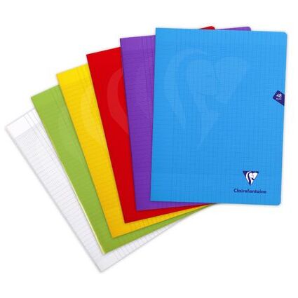 Clairefontaine Cahier piqre Mimesys, 240 x 320 mm, violet