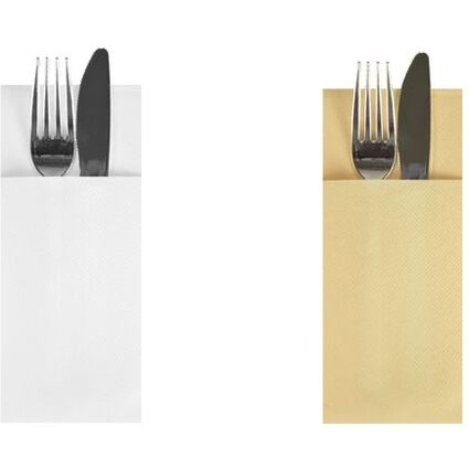 STARPAK Servietten-Tasche, 1/8-Falz, bordeaux, 100er
