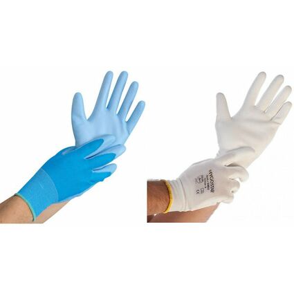 HYGOSTAR Arbeitshandschuh Ultra Flex Hand, wei, XL