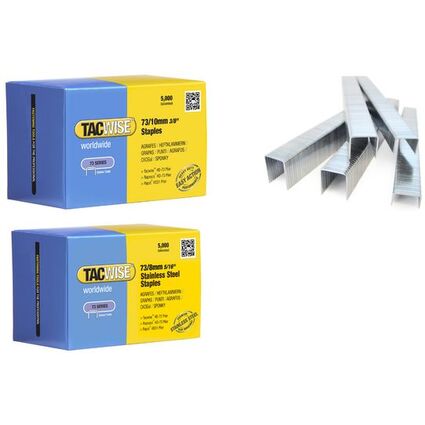 TACWISE Heftklammern 73/12 mm verzinkt, 5.000 Stück