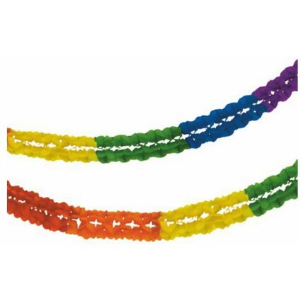 PAPSTAR Groraumgirlande "Rainbow", 250 mm, aus Papier