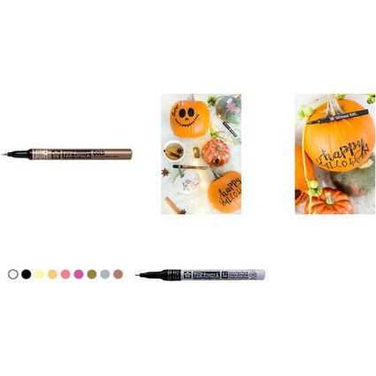 SAKURA Permanent-Marker Pen-Touch Extra Fein, gold