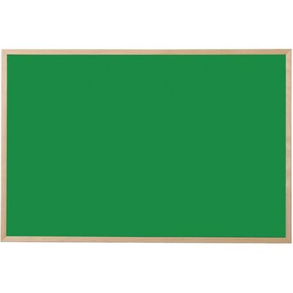 Bi-Office Kreidetafel, Naturholz, grn, 900 x 600 mm