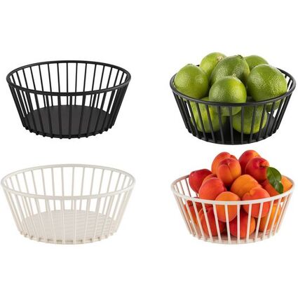 APS Brot- und Obstkorb URBAN, rund, 200 mm, schwarz