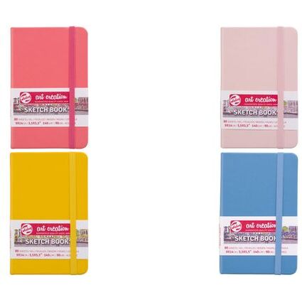 ROYAL TALENS Skizzenbuch Art Creation, 90 x 140 mm, rot