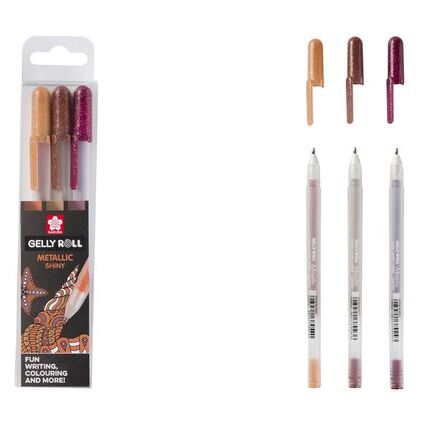 SAKURA Gel-Tintenroller Gelly Roll Metallic "Nature"