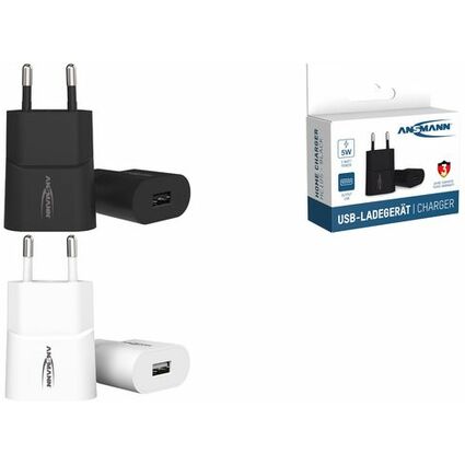 ANSMANN USB-Ladegert Home Charger HC105, USB-Kupplung, wei