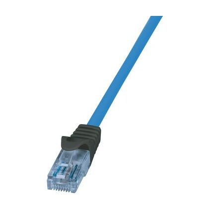 LogiLink Premium Patchkabel, Kat.6A, U/UTP, blau, 7,5 m