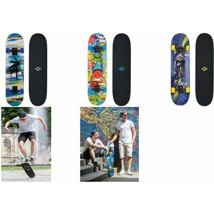 SCHILDKRT Skateboard Slider 31" Cool King