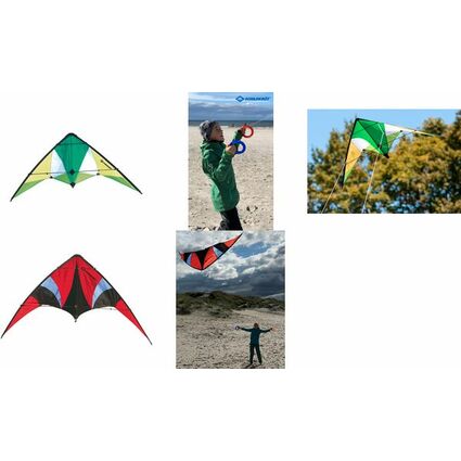 SCHILDKRT Lenkdrache Stunt Kite 140, rot