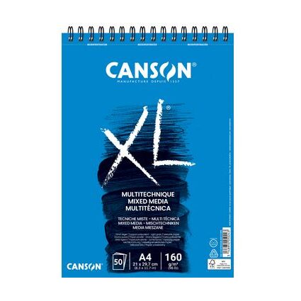 CANSON Studienblock XL MIXED MEDIA, DIN A5