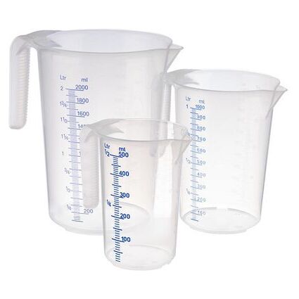 APS Messbecher STACKABLE, 1,0 Liter, transparent