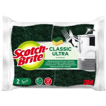 3M Scotch-Brite Eponge grattante CLASSIC ULTRA