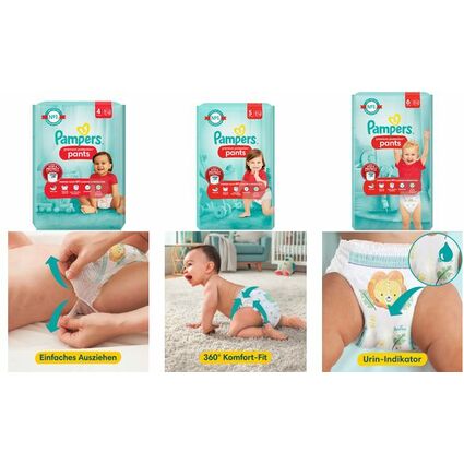 Pampers Windeln Premium Protection Pants Gre 6 Extra Large