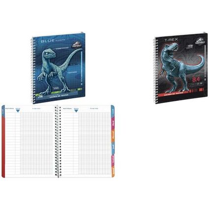 EXACOMPTA Cahier de textes Jurassic World "Blue"