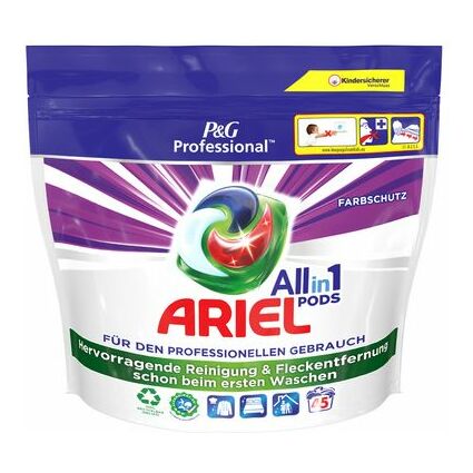 ARIEL PROFESSIONAL All-in-1 Waschmittel Pods Color, 90 WL