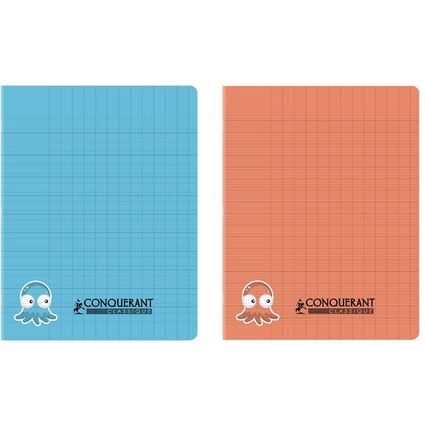 CONQUERANT CLASSIQUE Cahier d'criture, 170 x 220 mm, orange