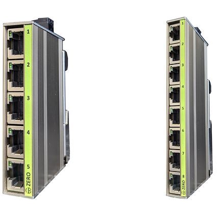TERZ Unmanaged Industrial Ethernet Switch ZERO-RS, 5 Port