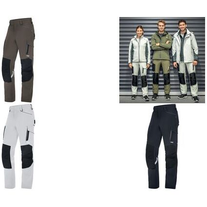uvex Herren-Cargohose suXXeed craft, wei, Gr. 64
