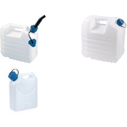 EDA Wasserkanister, 20 Liter, mit Ausgieer, wei