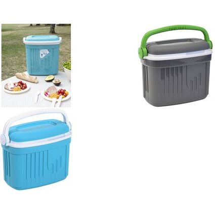 EDA Kühlbox ICEBERG, 8 Liter, türkis / weiß