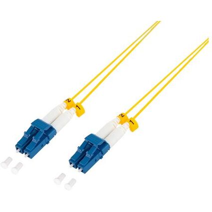 LogiLink LWL Patchkabel, 2x LC-Duplex, OS2, dünn, 3,0 m