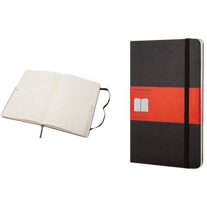 MOLESKINE Adressbuch, L/A5, liniert, Hardcover, schwarz