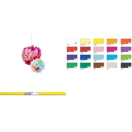 folia Seidenpapier-Rolle, 500 x 700 mm, 20 g/qm, hellblau