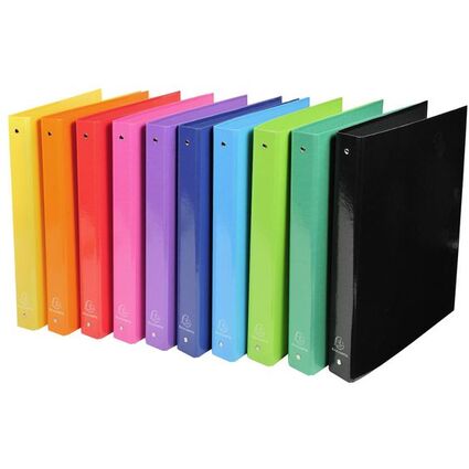 EXACOMPTA Ringbuch Iderama, 2-Ring-Mechanik, A4, schwarz