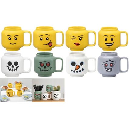 LEGO Kaffeetasse HAPPY BOY, 530 ml, gelb, im Karton